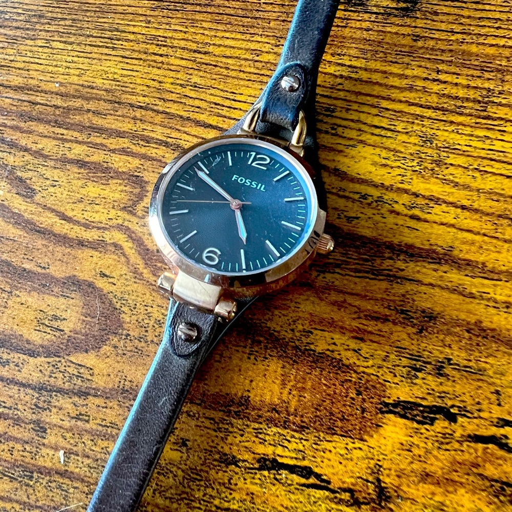 Fossil Leather Watch